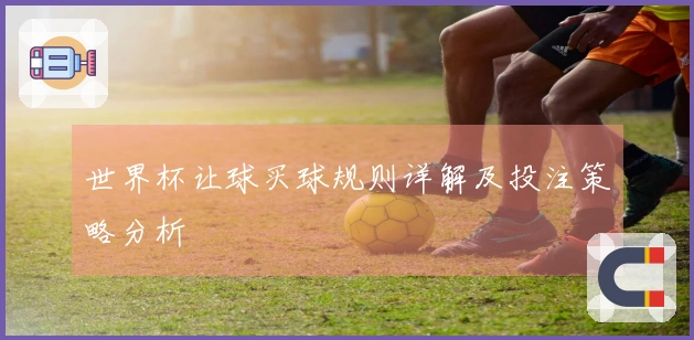 世界杯让球买球规则详解及投注策略分析